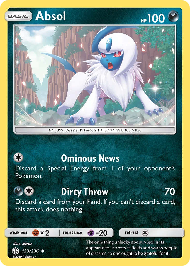 Absol · Eclipse Cósmico