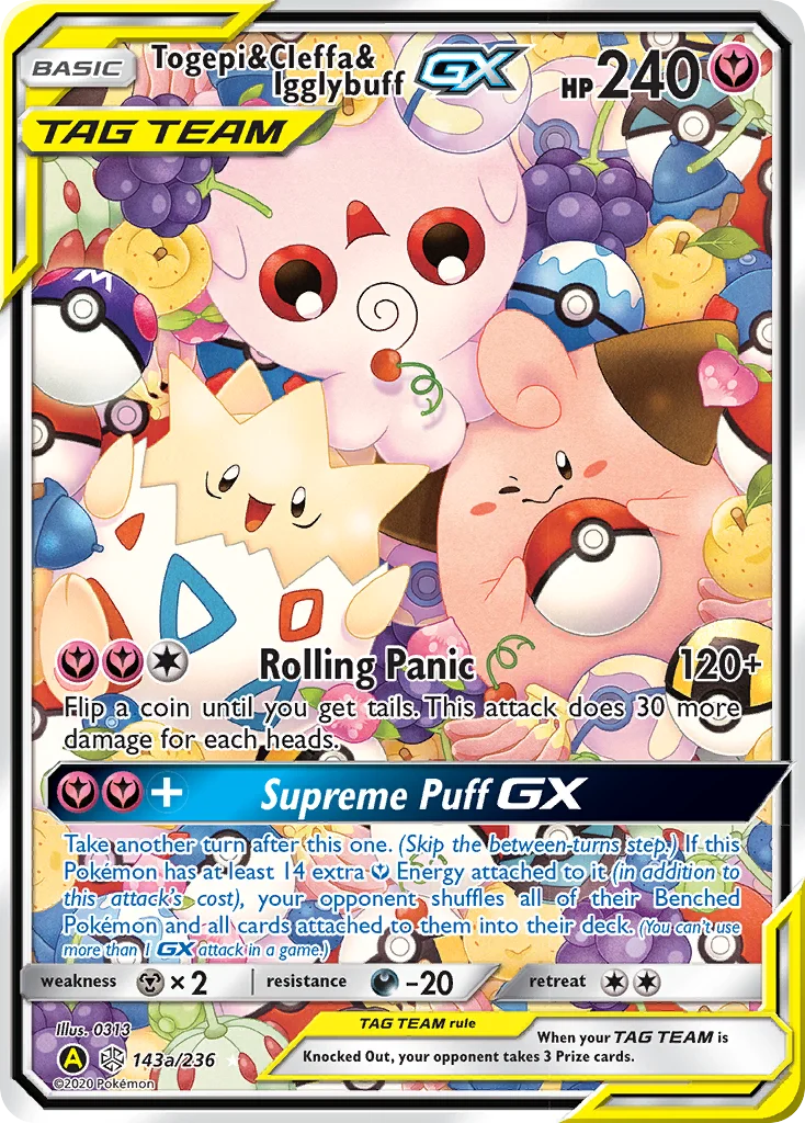 Togepi & Cleffa & Igglybuff-GX · Cosmic Eclipse