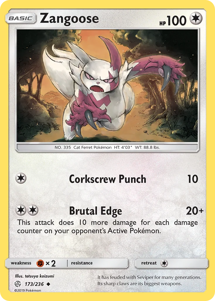Zangoose · Cosmic Eclipse