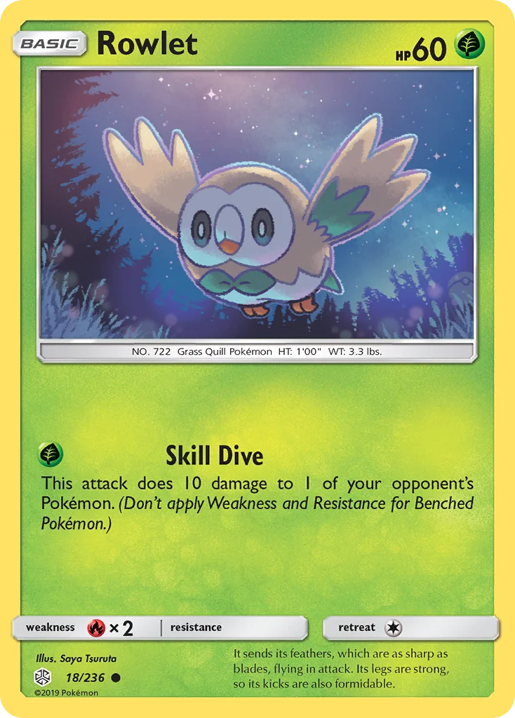 Rowlet · Eclipse Cósmico