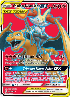 Charizard e Braixen GX