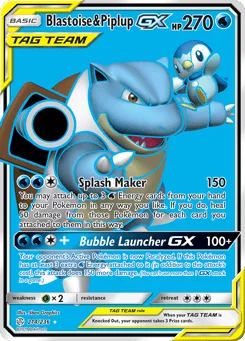 Blastoise e Piplup GX