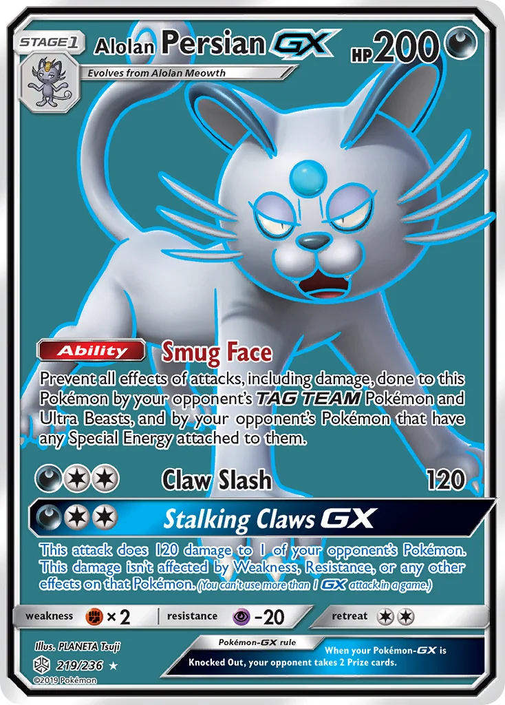Alolan Persian-GX · Cosmic Eclipse