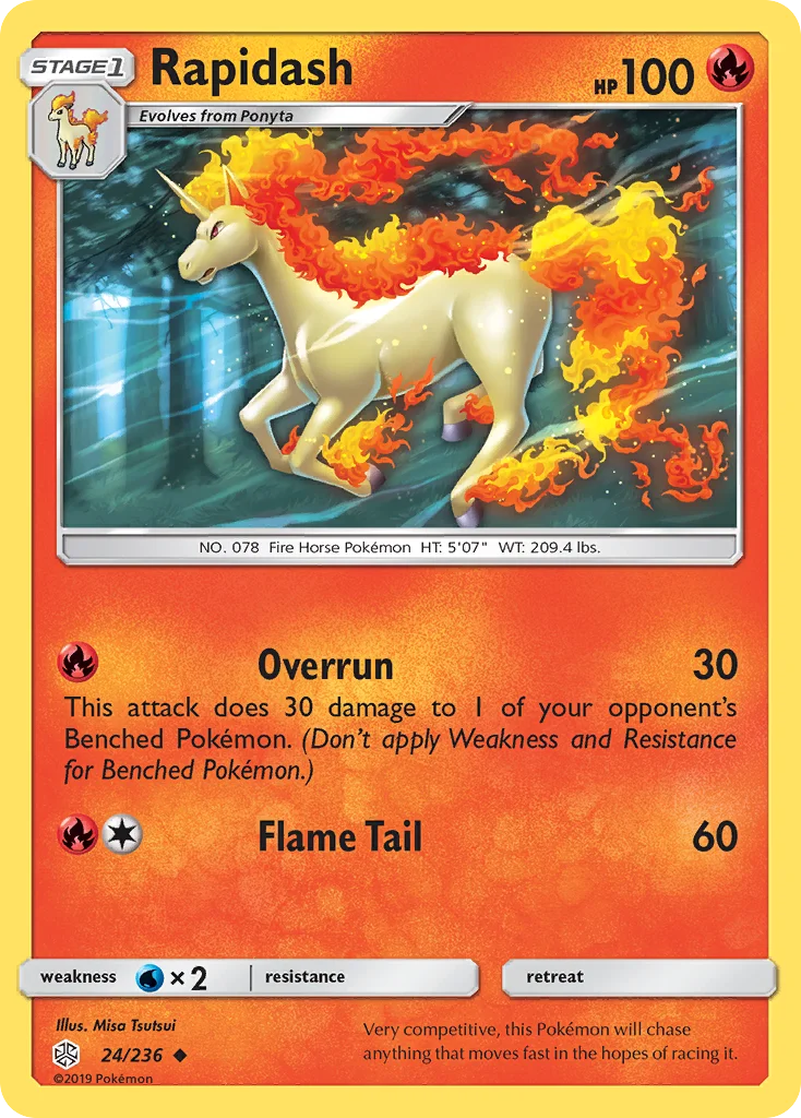 Rapidash · Eclipse Cósmico