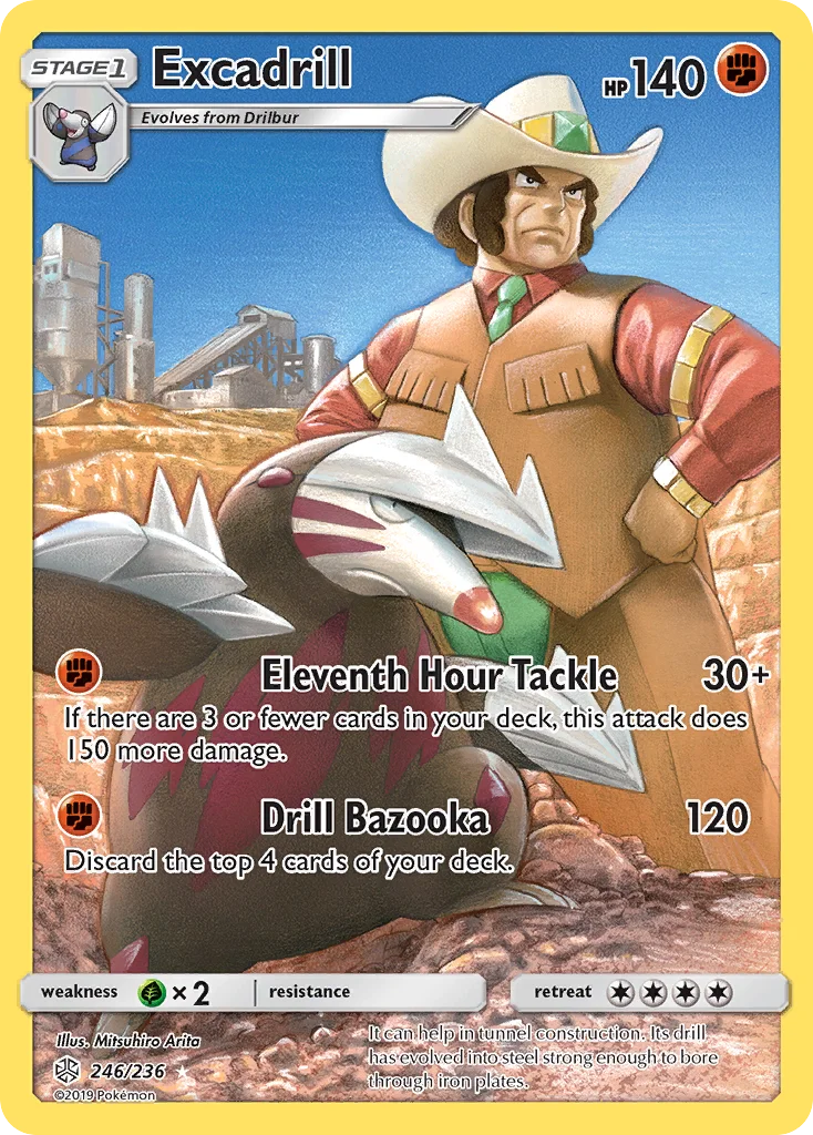 Excadrill · Eclipse Cósmico
