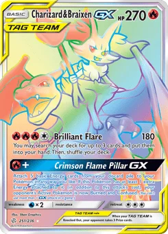 Charizard e Braixen GX