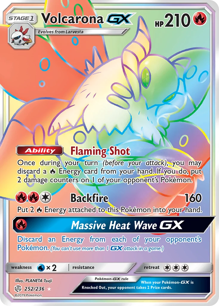 Volcarona-GX · Cosmic Eclipse