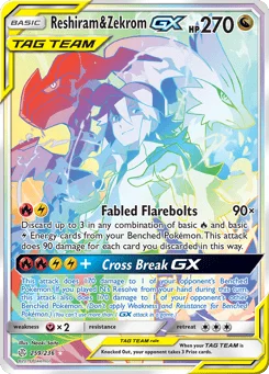 Reshiram e Zekrom GX