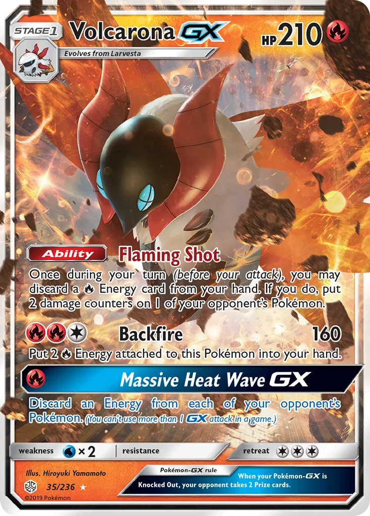 Volcarona-GX · Cosmic Eclipse