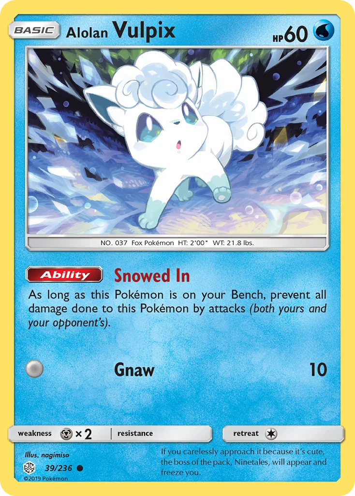 Alolan Vulpix · Cosmic Eclipse