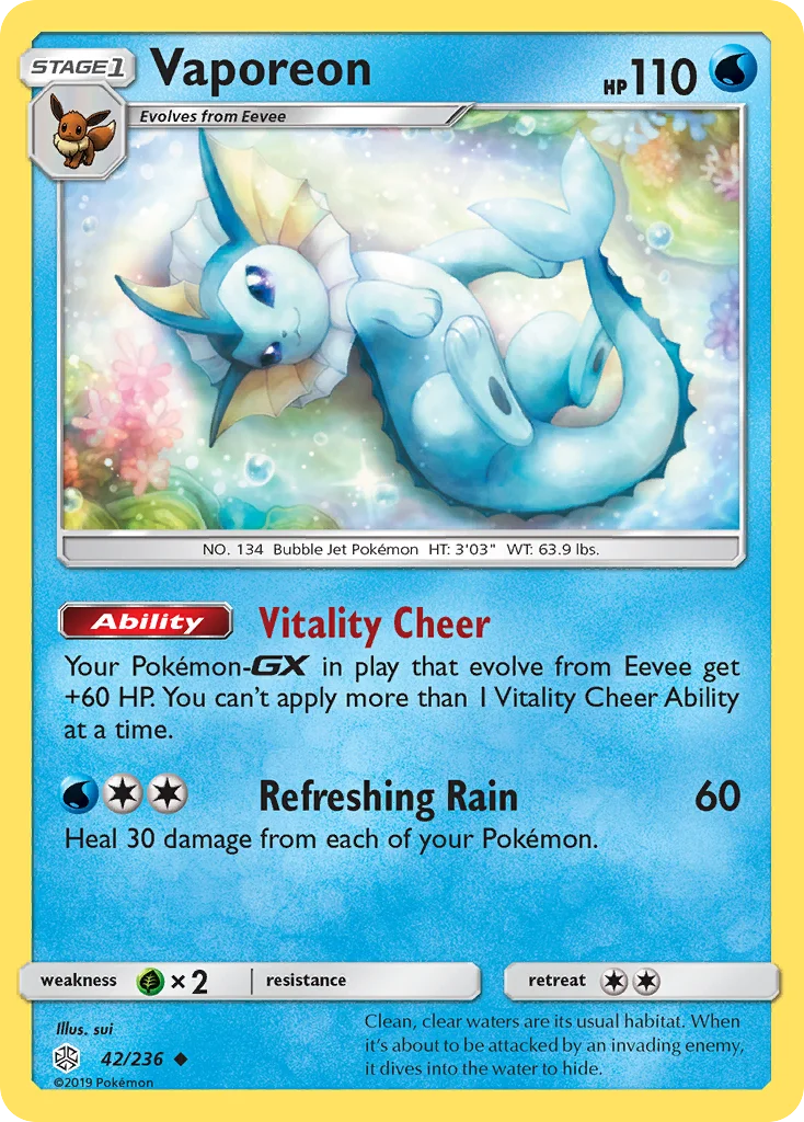 Vaporeon · Cosmic Eclipse