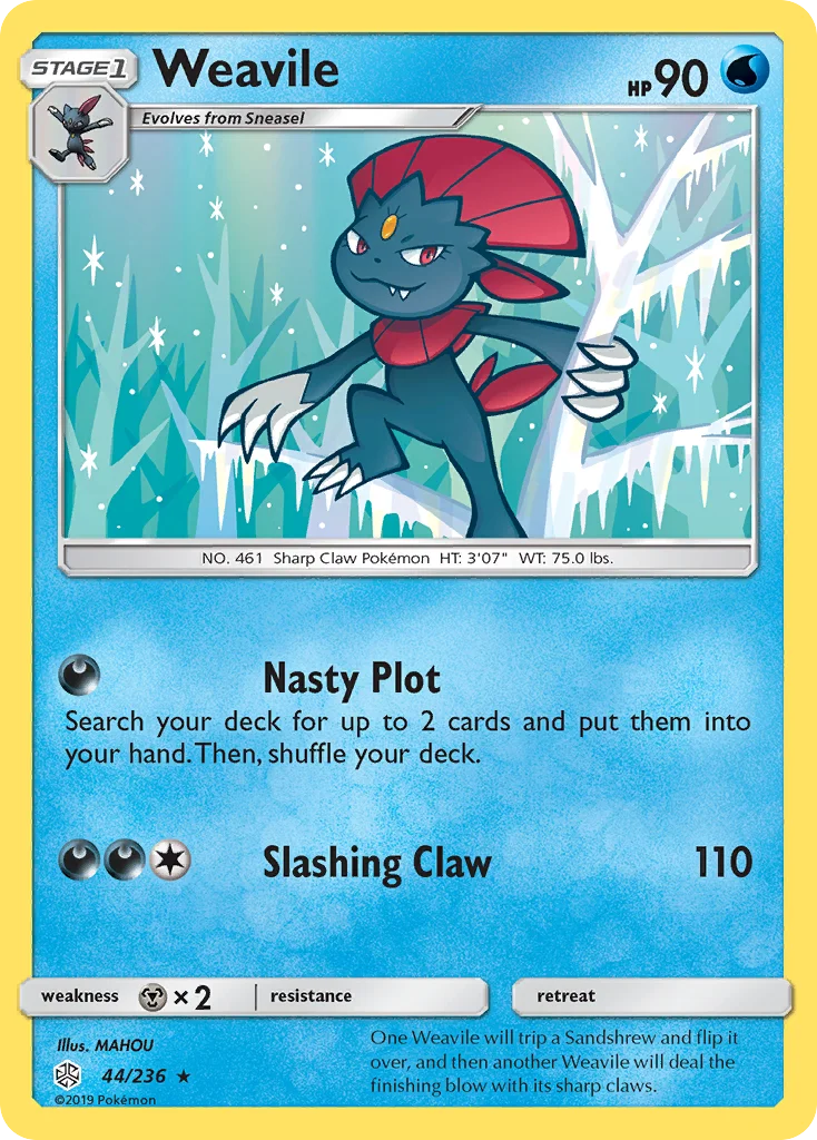 Weavile · Cosmic Eclipse