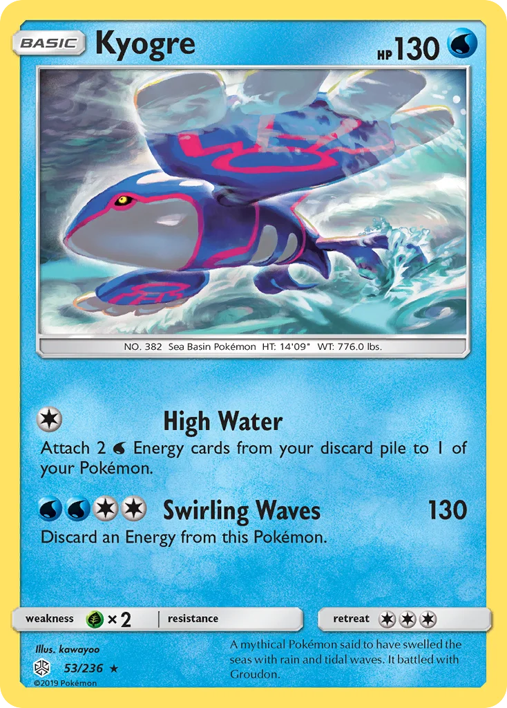 Kyogre · Cosmic Eclipse