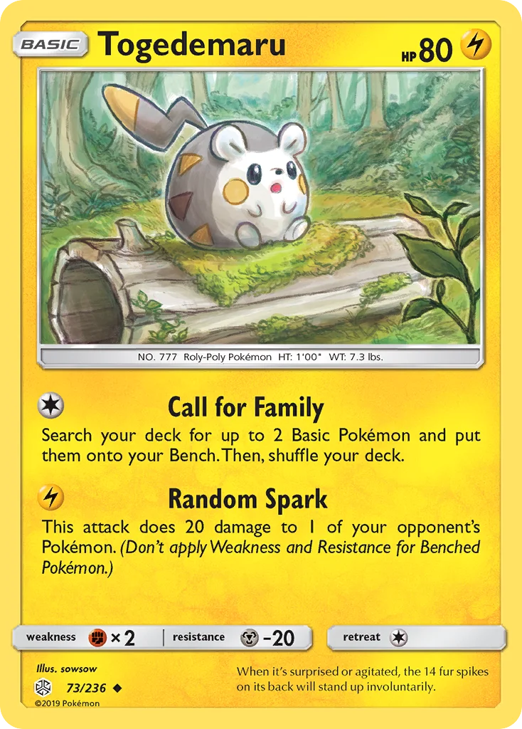 Togedemaru · Cosmic Eclipse