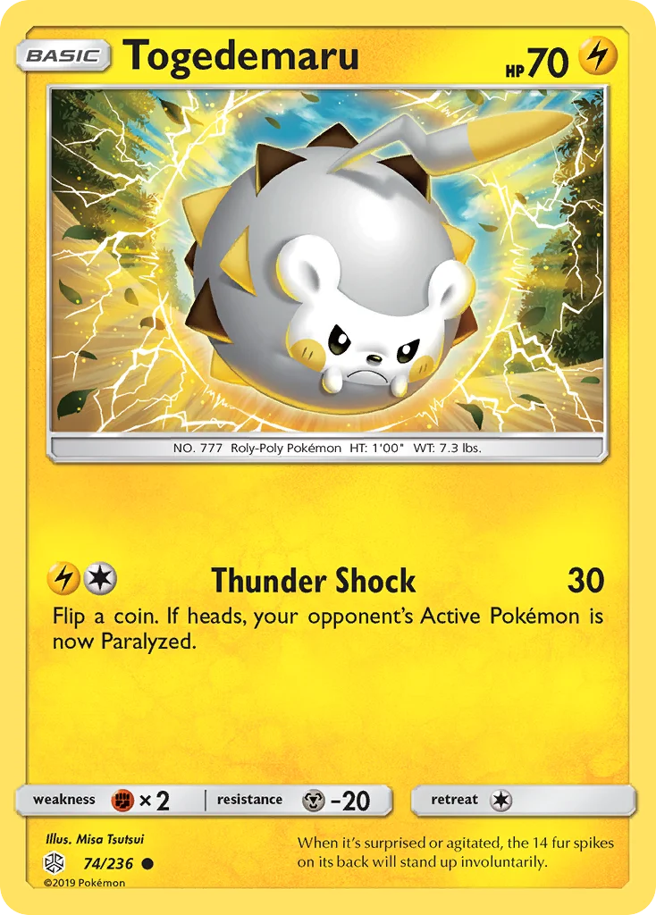 Togedemaru · Eclipse Cósmico