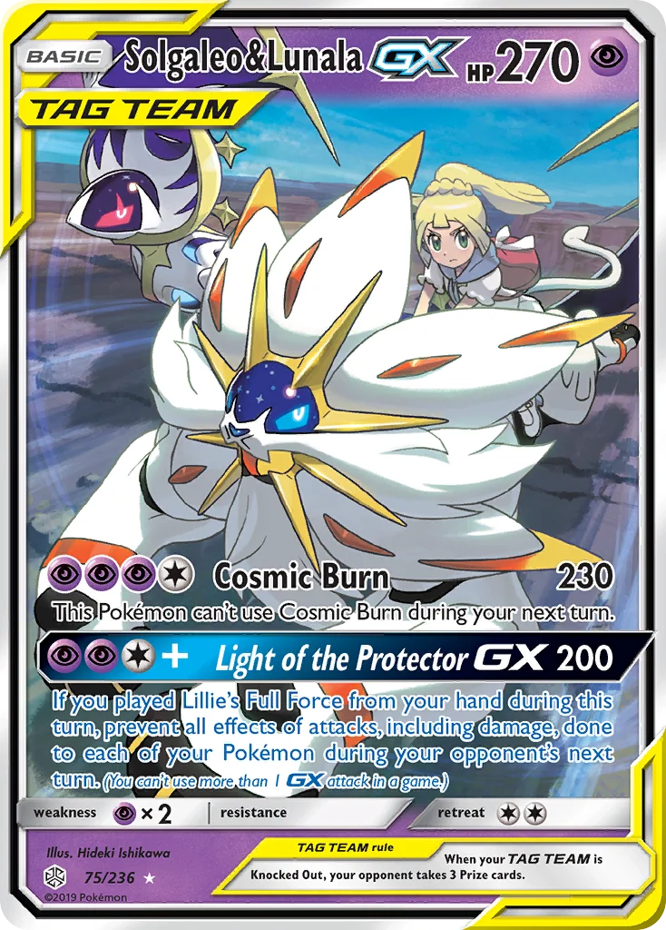 Solgaleo & Lunala-GX · Cosmic Eclipse