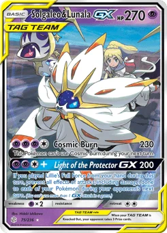 Solgaleo e Lunala GX