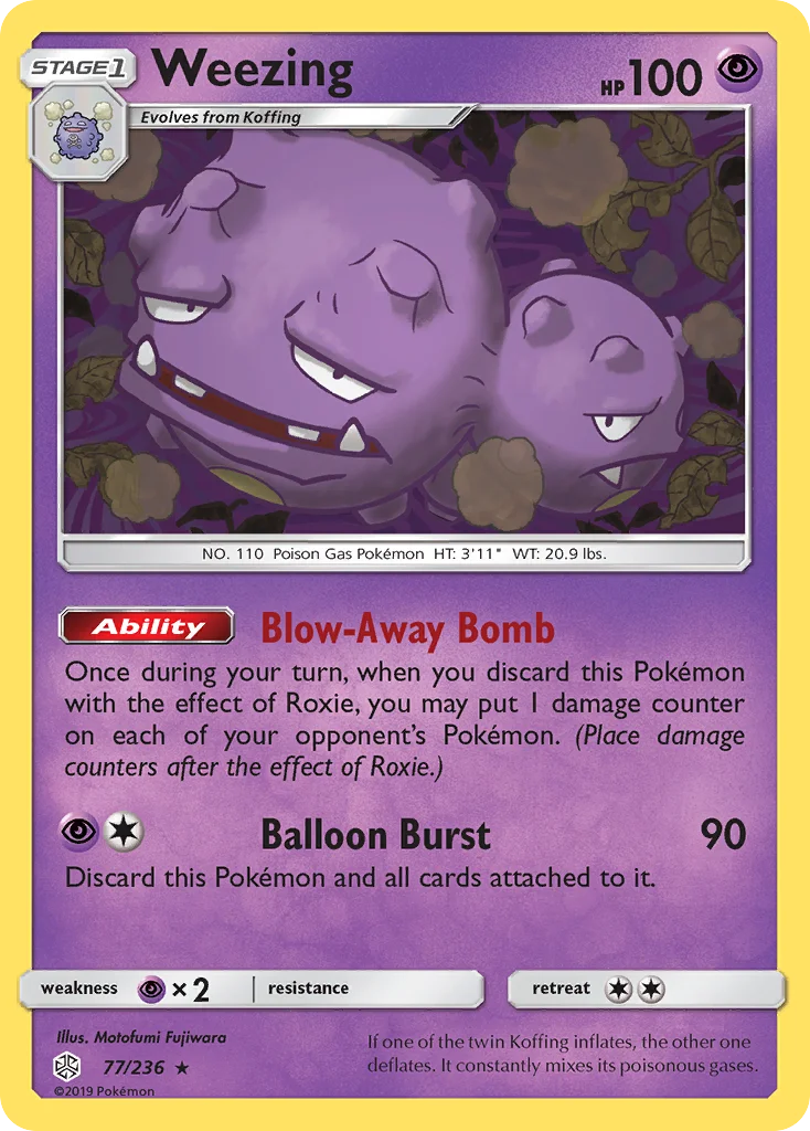 Weezing · Cosmic Eclipse