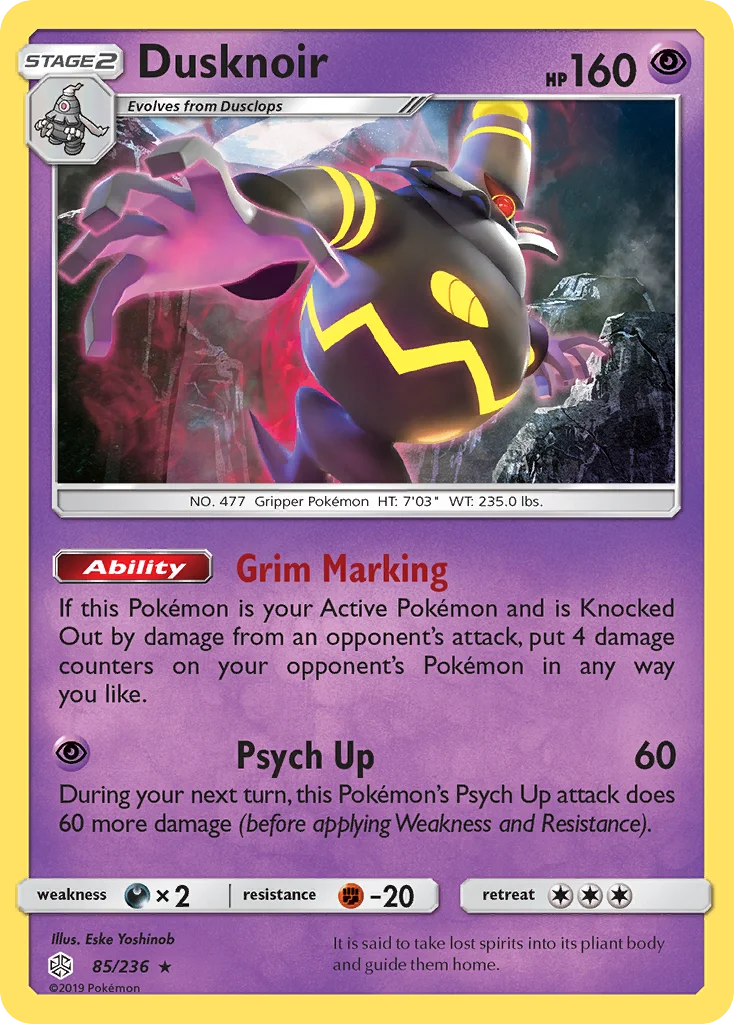 Dusknoir · Cosmic Eclipse