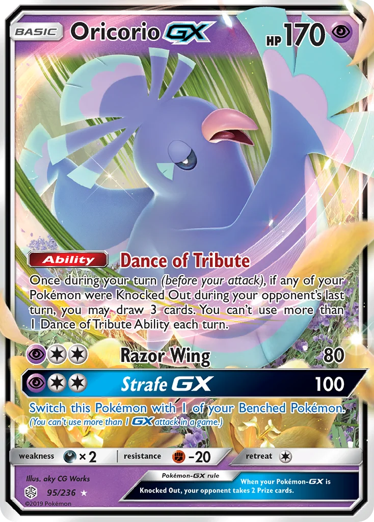 Oricorio GX · Eclipse Cósmico