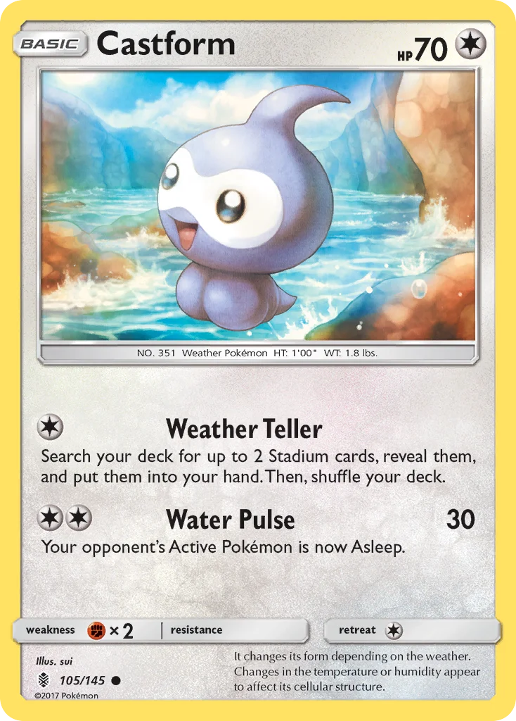 Castform · Guardiões Ascendentes
