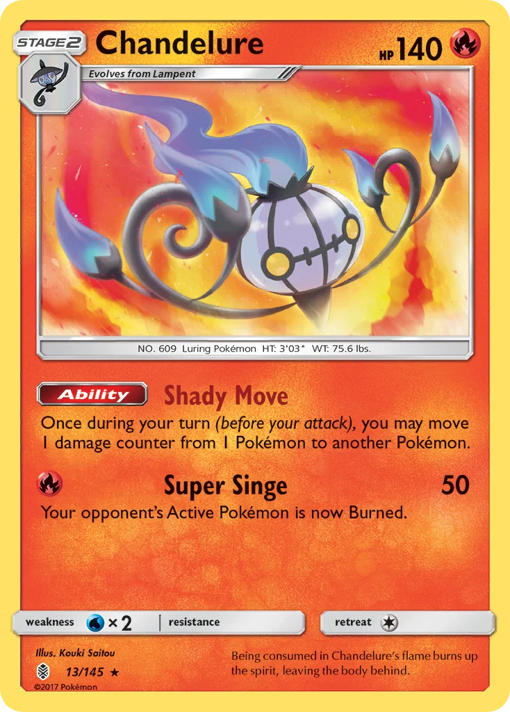 Chandelure · Guardians Rising