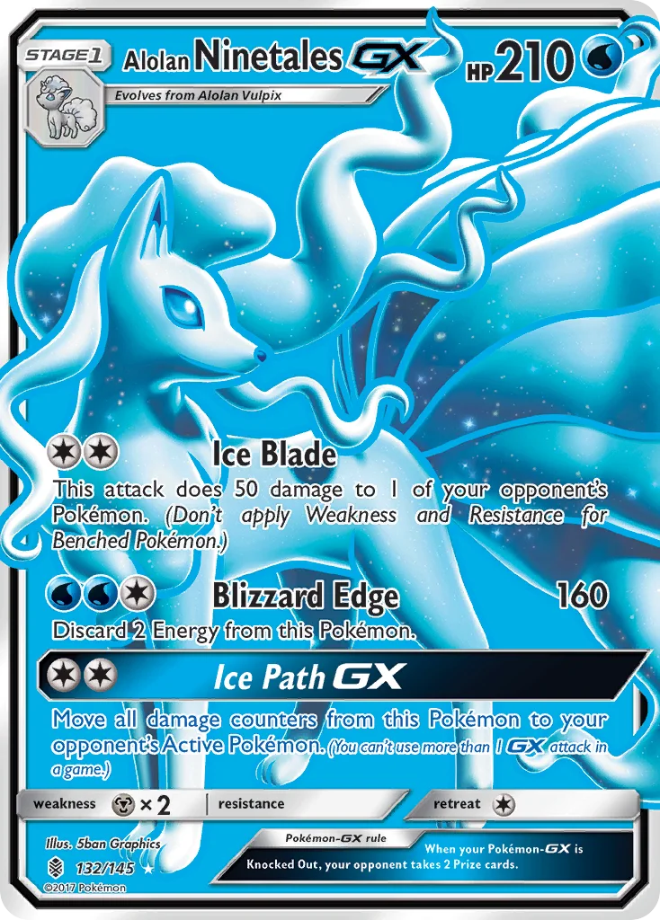 Alolan Ninetales-GX · Guardians Rising
