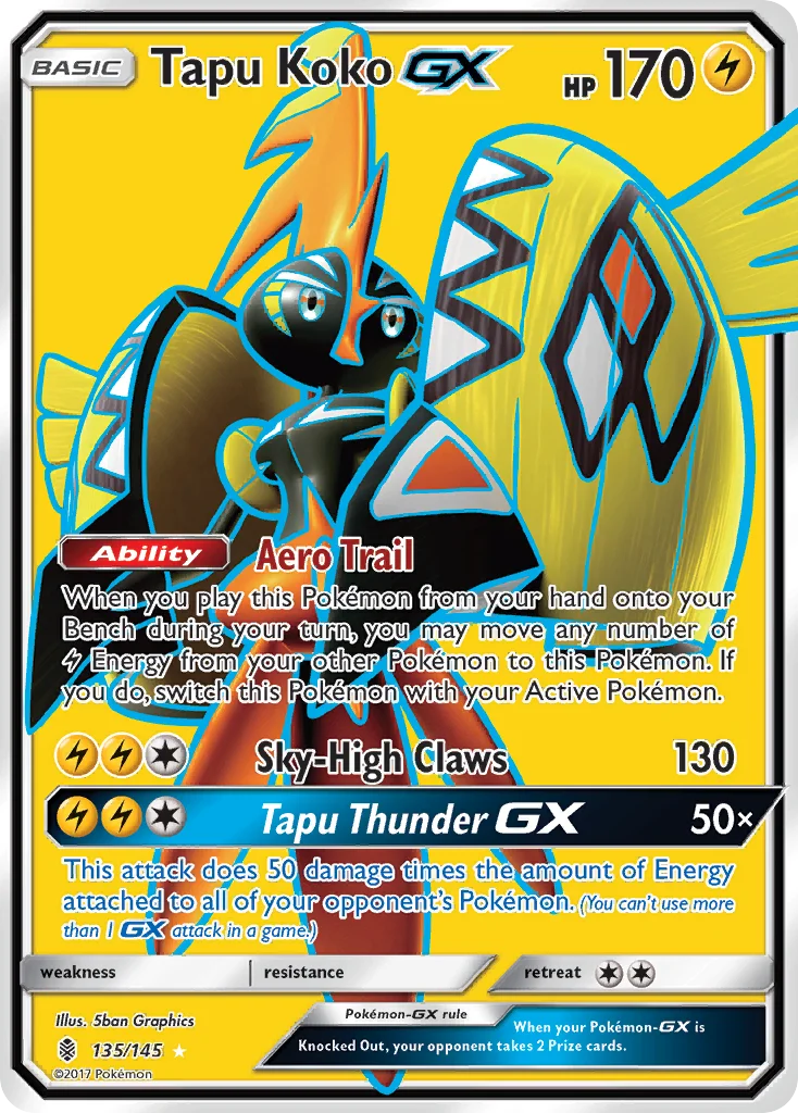 Tapu Koko GX · Guardiões Ascendentes