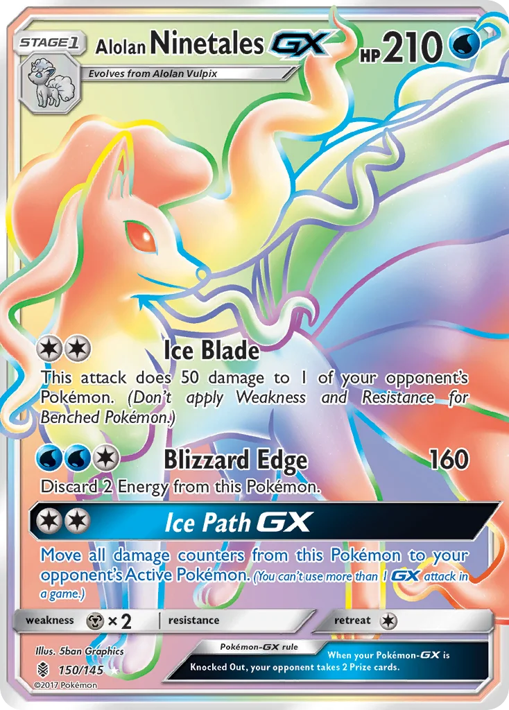 Alolan Ninetales-GX · Guardians Rising