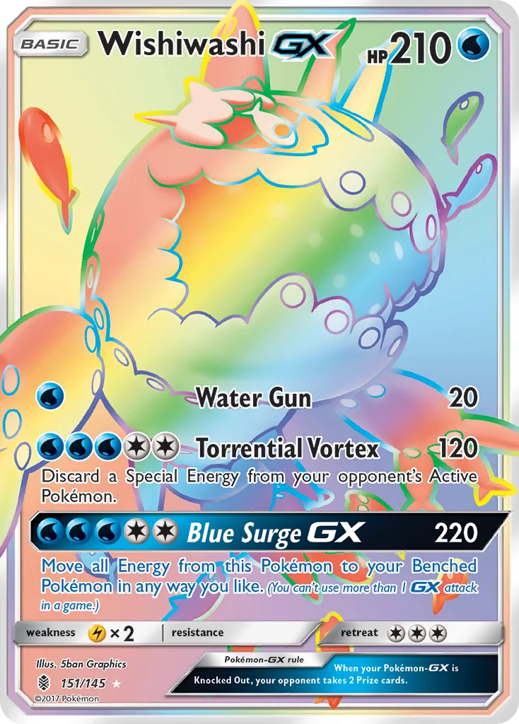 Wishiwashi GX · Guardiões Ascendentes