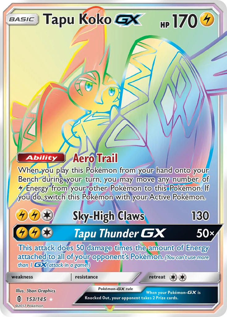 Tapu Koko GX · Guardiões Ascendentes