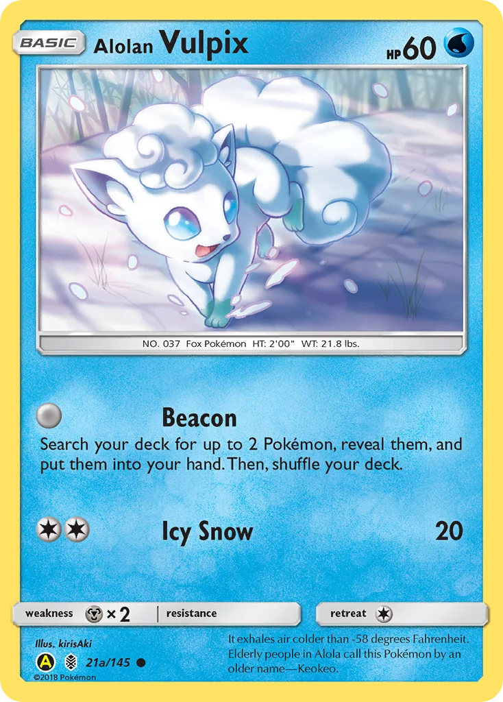 Alolan Vulpix · Guardians Rising