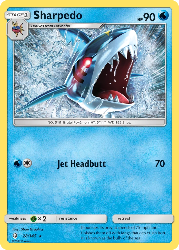 Sharpedo · Guardians Rising