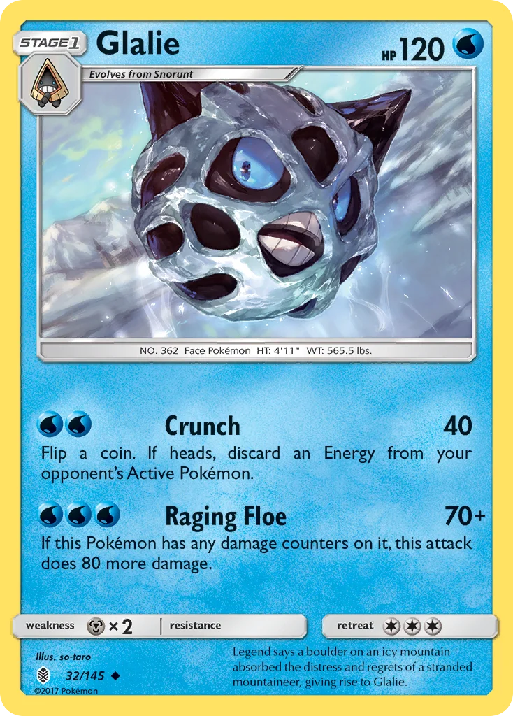 Glalie · Guardians Rising