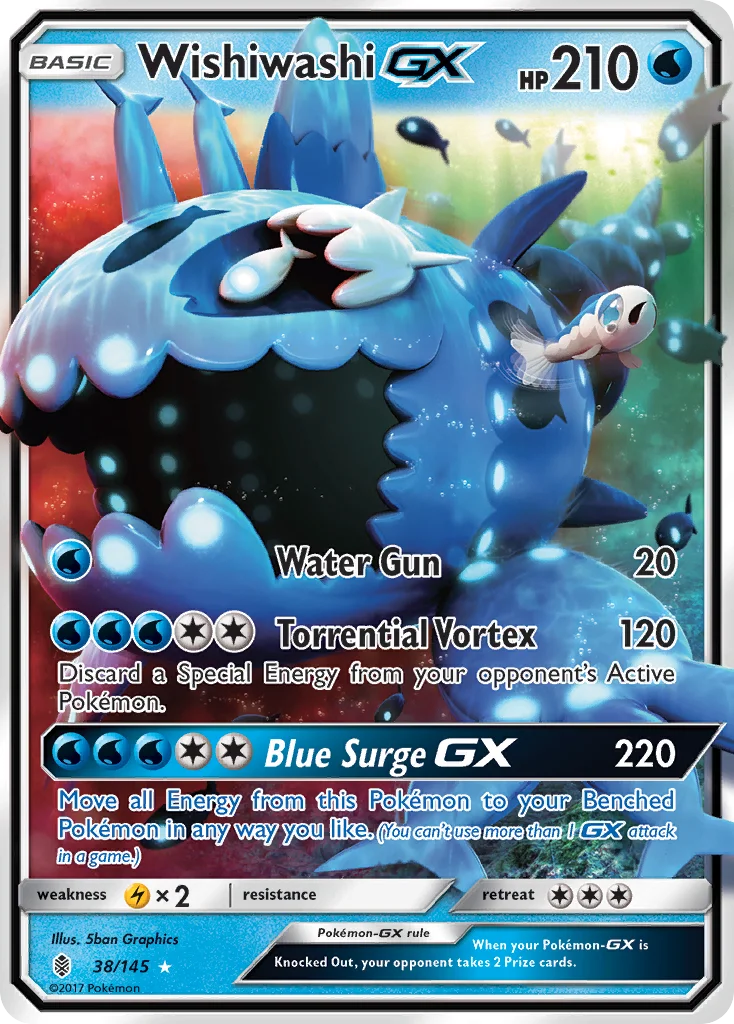 Wishiwashi GX · Guardiões Ascendentes