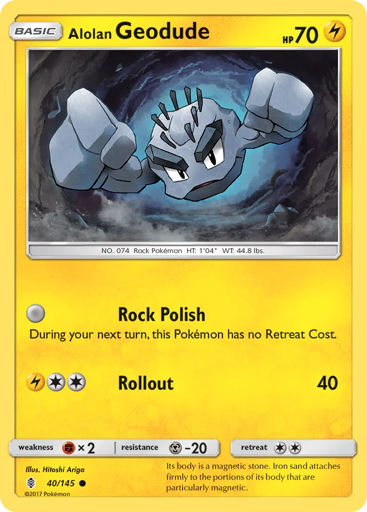 Geodude de Alola · Guardiões Ascendentes