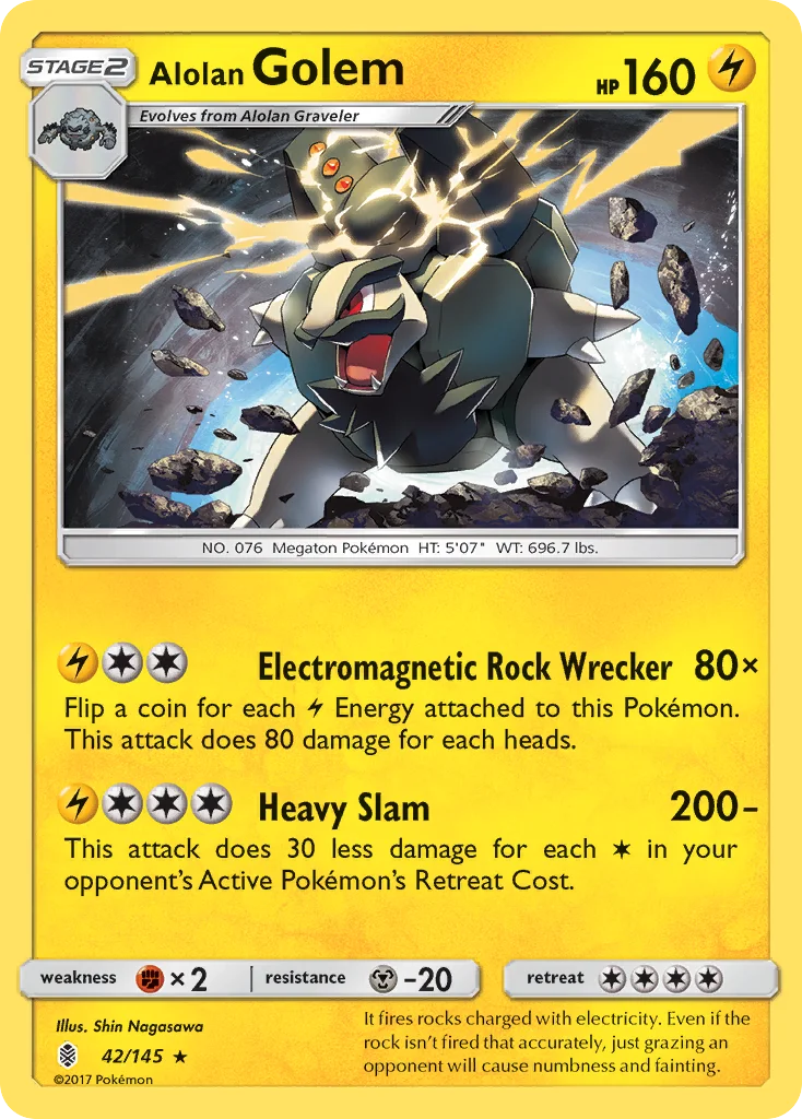 Golem de Alola · Guardiões Ascendentes