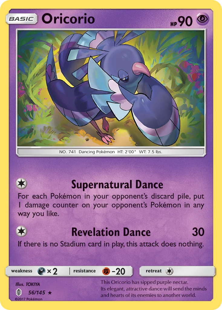 Oricorio · Guardiões Ascendentes