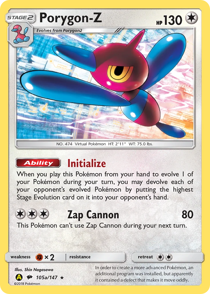 Porygon-Z · Burning Shadows