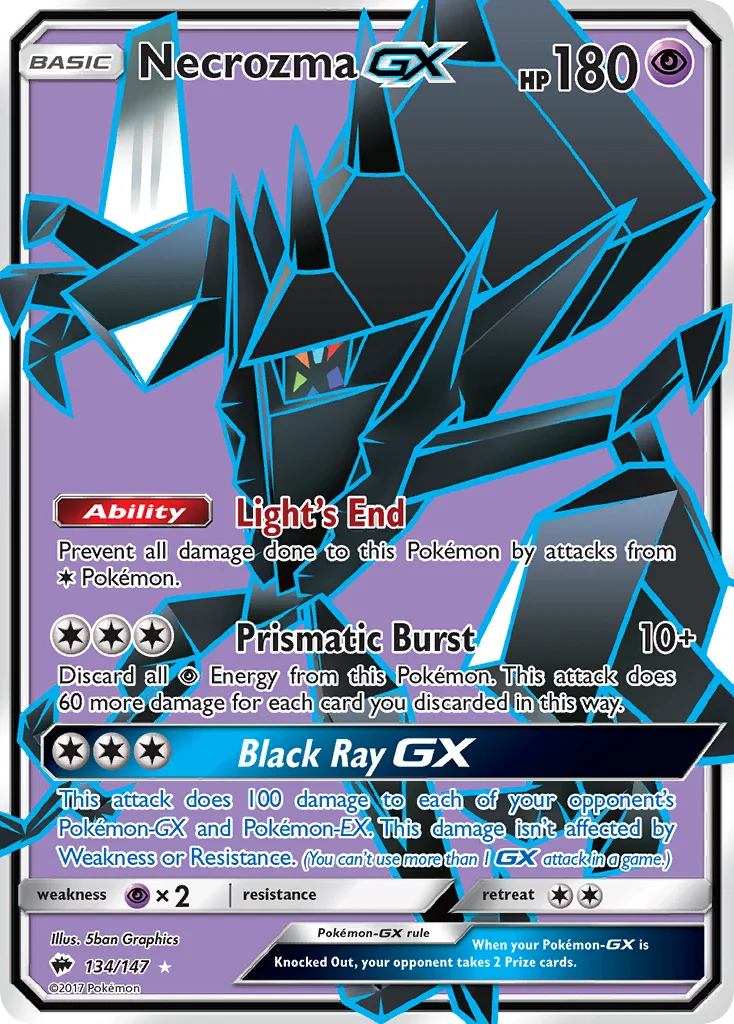 Necrozma-GX · Burning Shadows