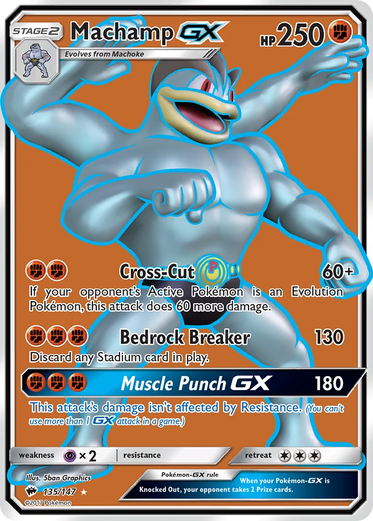 Machamp-GX · Burning Shadows
