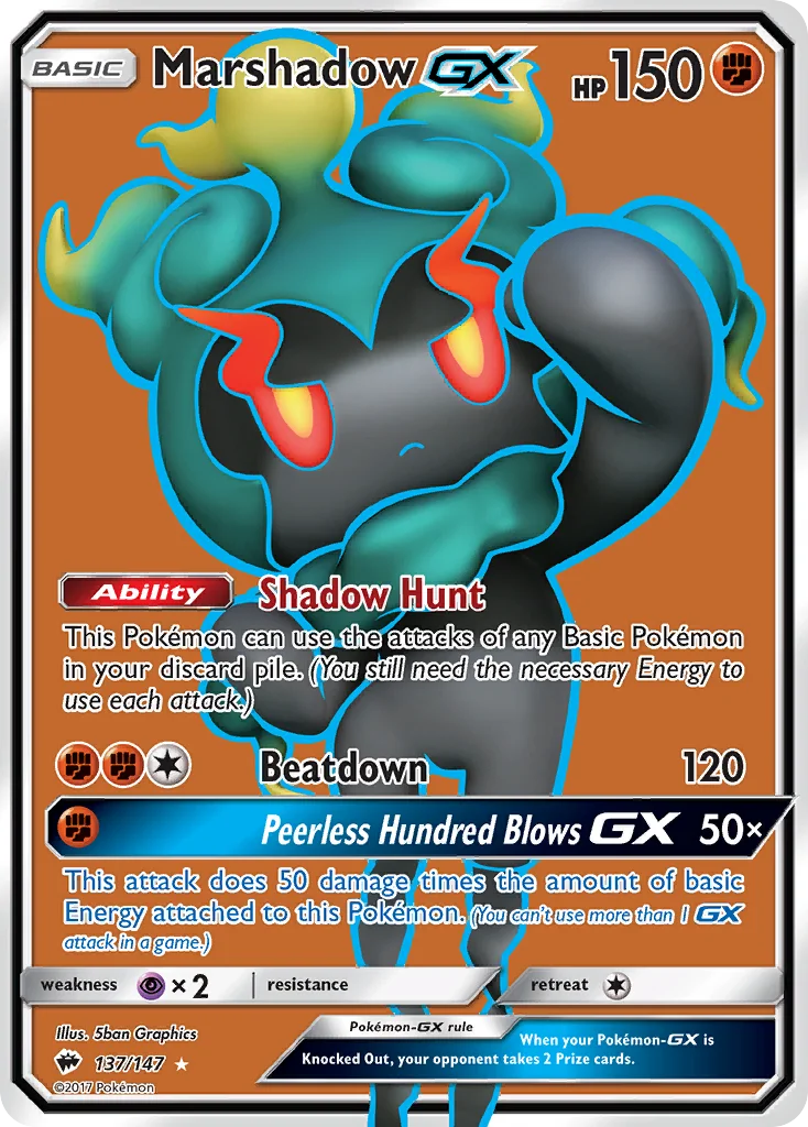 Marshadow-GX · Burning Shadows