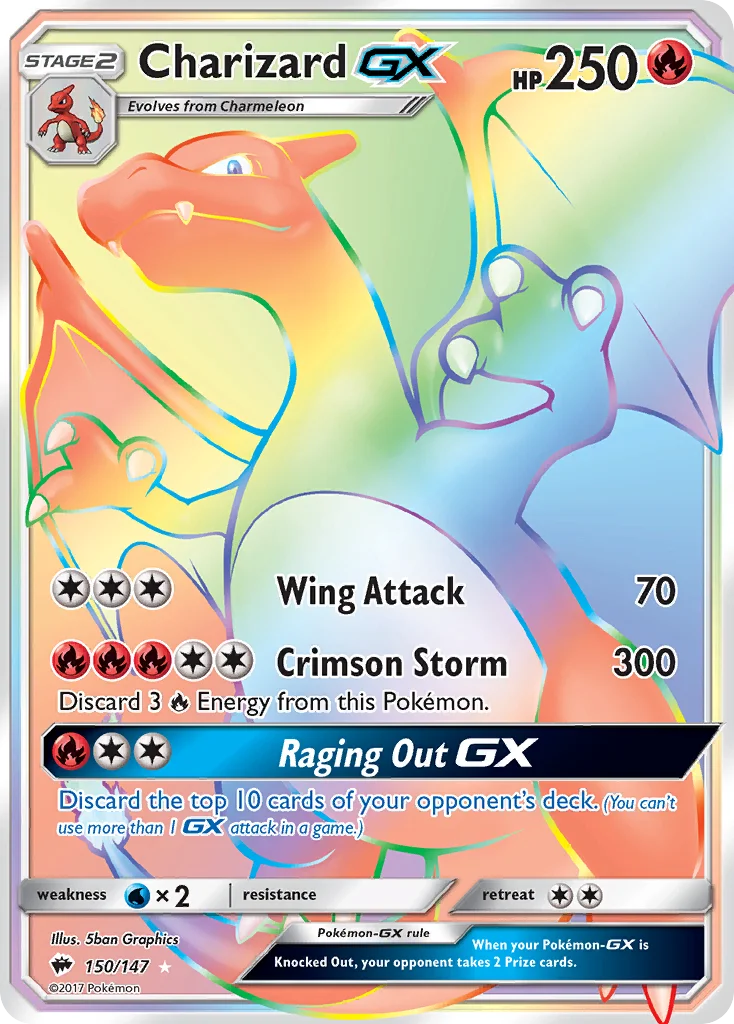 Charizard-GX · Burning Shadows