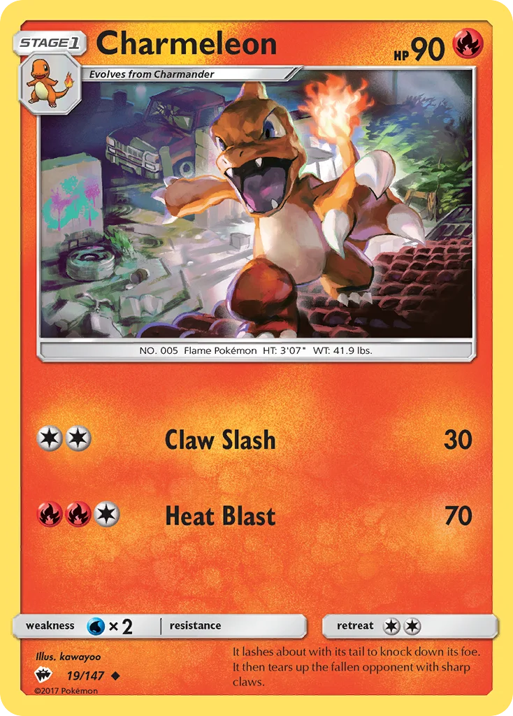 Charmeleon · Sombras Ardentes
