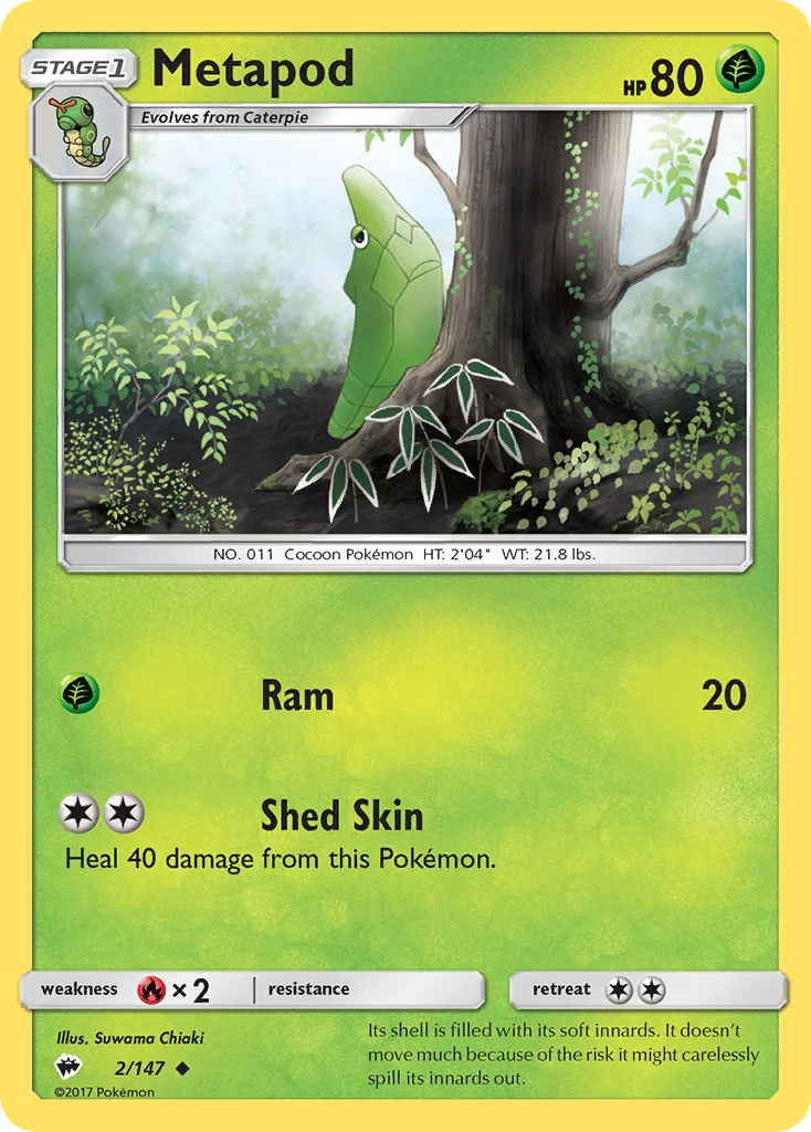Metapod · Burning Shadows