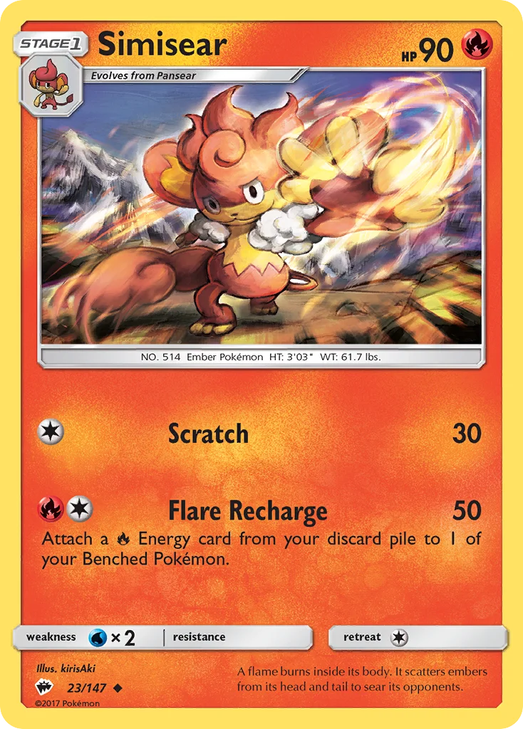 Simisear · Burning Shadows
