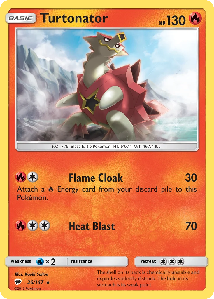 Turtonator · Burning Shadows