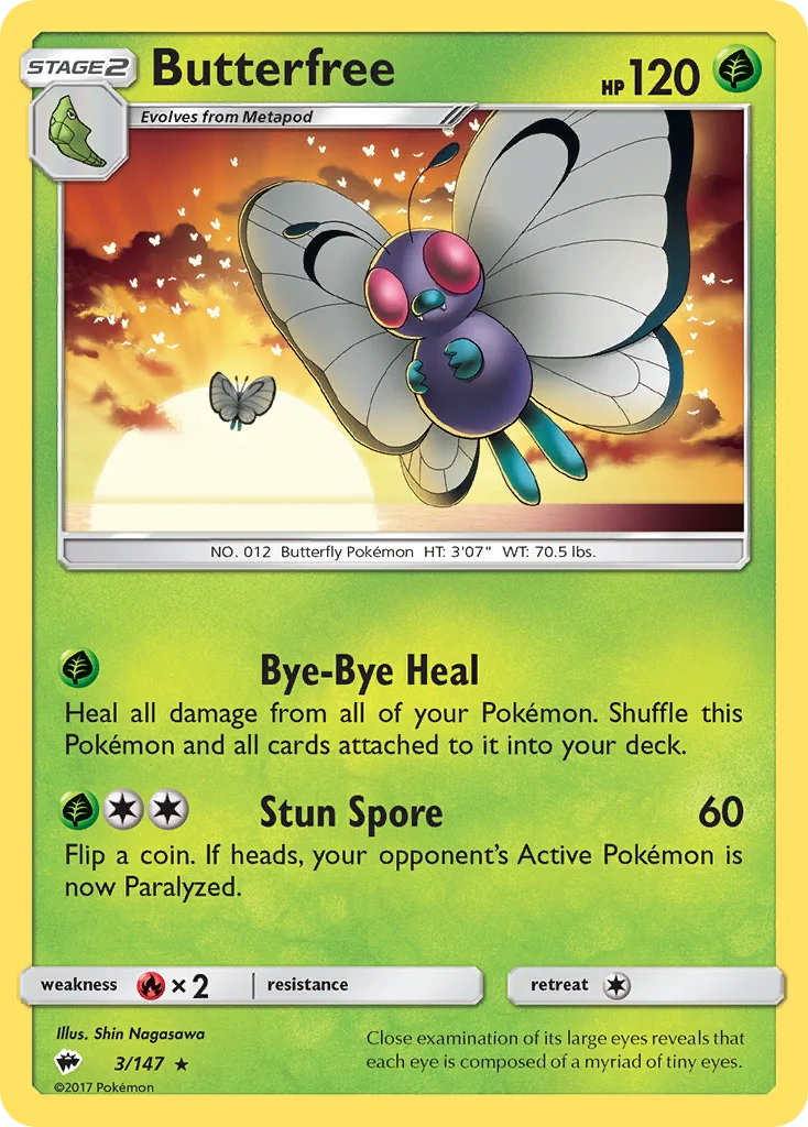 Butterfree · Burning Shadows
