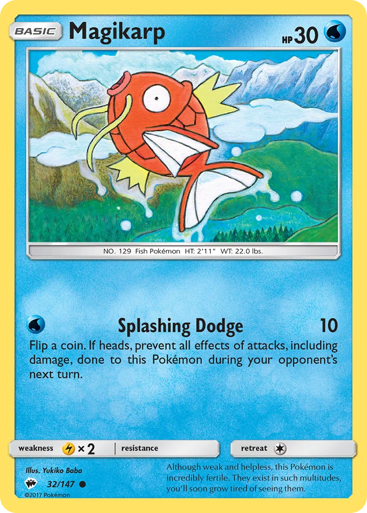 Magikarp · Sombras Ardentes