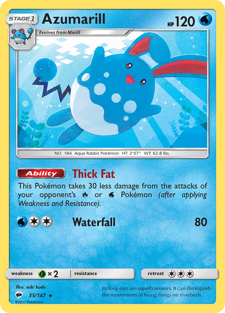 Azumarill · Burning Shadows